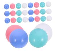 ZUNOXAZ 100 Bolas Océano Redondas para Fiesta y Piscina, para Niños Pequeños, Resistentes y Reutilizables, Colores Pastel, para Parques de Juegos y Piscinas de Bolas