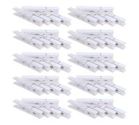 ZUNOXAZ 100 Mini Pinzas de Madera para Fotos, Clip Decorativo Pequeño para Manualidades y Colgar Imágenes, Pinzas para Sesión de Fotos y Decoración en Hogar y Eventos