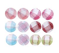 ZUNOXAZ 12 Piezas Mini Sombreros Tejidos de Papel y Accesorios Decorativos Pequeños para Muñecas DIY Sombreros Coloridos y para Manualidades y Decoración Casa