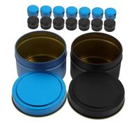 ZUNOXAZ 16 Piezas Tarro de Vela tarros de Vela de estaño difusor Velas conmemorativas Contenedores perfumado candelabros de Bricolaje Tazas de Lata para Velas sostenedor de Velas hojalata