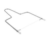 ZUNOXAZ 2 Piezas Cortador de Queso y Acero Inoxidable Cortador Manual con Alambre Antiadherente para Queso Bloque Tofu y Salchicha Herramienta de Cocina Fácil de Usar para Reuniones y