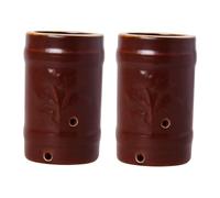 ZUNOXAZ 2 Piezas Moxibustión Pequeña Caja Calentadora para Muscular Térmico Portátil para Cuello y Espalda Uso Viaje y Campamento