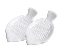 ZUNOXAZ 2 Piezas Rallador Manual de y Jengibre Cerámico de Placas Multifunción para Cocina Fácil de Limpiar y Almacenar Práctico para Alimentos y Verduras