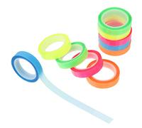 ZUNOXAZ 20 Cinta de Transparente de de Cinta Adhesiva Resaltadora Etiquetas para Libros y Notas para Oficina y Estudio Adhesivo Reutilizable y Duradero