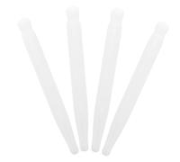 ZUNOXAZ 4 Masajeadores Faciales De Jade Pluma Para Puntos Gatillo De Tejido Profundo Rodillo De Masaje Facial Gua Sha Herramienta Gua Sha Rodillo De Piedra Pluma De Masaje