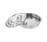 ZUNOXAZ 40agujero Vajilla Sagrada Bandeja Redonda Para Servir Bandeja De Acero Inoxidable Para Pan De Santa Comunión Iglesia Duradera Fácil De Limpiar Para Ceremonias Religiosas