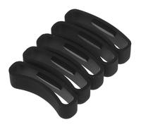 ZUNOXAZ 5piezas Hebilla De Correa De Reloj Anticaída De Goma Anillo De Soporte Para Correa Inteligente Compatible Core Para Uso Diario