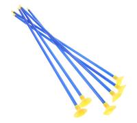 ZUNOXAZ 6 Piezas Flechas con Ventosa para Accesorio de con Seguro y Divertido para Interiores y Exteriores Repuesto Plástico con Fuerte Adhesión