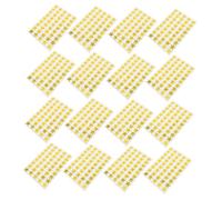 ZUNOXAZ 60 Hojas Pegatinas de Estrella Doradas de Lámina Metálica Autoadhesivas y Fáciles de Adhesivos de Recompensa para Profesores Aula y Brillo Duradero para Manualidades y