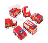 ZUNOXAZ 6piezas Coches De Mini Juguetes para Vehículos Infantiles Coloridos y Divertidos