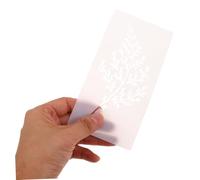 ZUNOXAZ 8 Piezas Plantillas Reutilizables para Pintar Flores Plantillas Botánicas de Vinilo Pet Lavables para Manualidades Técnicas Múltiples con Spray y Pincel para Decoración y Proyectos