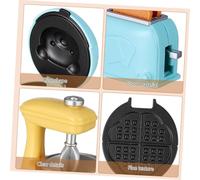 ZUNOXAZ Accesorios para Cocina Miniatura para Casa de Muñecas Juguetes de Comida para Incluye Panificadora Batidora y Utensilios para Imaginativo y Decoración