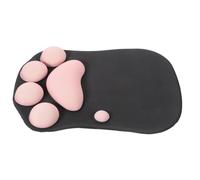 ZUNOXAZ Alfombrilla Ratón Silicona Gaming con Soporte Muñeca Ergonómica Diseño Gato para Oficina y