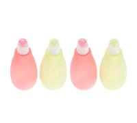 ZUNOXAZ Bidé Portátil para Bebés 4 Piezas 350 Ml Verde 350 Ml Rosa de PP Limpiador Suave para Higiene Íntima Botella Rociadora para Cambio de Pañales Esencial para Cuidado Infantil