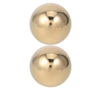 ZUNOXAZ Bolas de Masaje Chinas Baoding de Latón Macizo 38 MM 2 Unidades Fortalecedor de Dedos y Muñecas para Fitness Balones Antiestrés y Relajación Ideales para Meditación y
