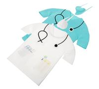 ZUNOXAZ Bolsa Decorativa para Botellas de Vino 2 Piezas, Funda de Fieltro sin Tejer Color Claro y Azul Lago, Bolsa Obsequio para Botellas, Reutilizable para Fiestas y Almacenamiento Hogar