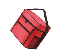 ZUNOXAZ Bolsa Térmica Aislante de Oxford para Picnic y Trabajo Bolso Refrigerante para Comida y Bebida Práctica Bolsa de Almuerzo Reutilizable Roja