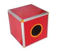 ZUNOXAZ Caja de Donaciones Multifuncional Roja con para Votación y Recaudación Fondos Construcción Duradera de Aleación de y Fácil Montaje y Gran Capacidad