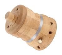 ZUNOXAZ Caja De Moxibustión Redonda De Madera, 1 Unidad, Ajustable y Resistente Al Calor, Para Terapia De Moxa Corporal Casa, Adecuada Para Masaje y Abdominal, Uso Doméstico y Personal