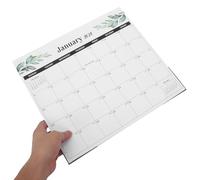 ZUNOXAZ Calendario Magnético de Nevera Meses Planificador Mensual Resistente con Diseño Claro para Organización Familiar y Oficina