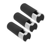 ZUNOXAZ Colgante de Peso para Cordón de Cortina Negro Acabado Mate, Resistente Agarre Firme, para Persianas Enrollables y Estores, Paquete de 3 Piezas