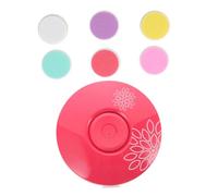 ZUNOXAZ Cortaúñas Eléctrico para Adultos y Pulidor Silencioso con Diseño Ergonómico Kit de Manicura y Pedicura Incluye Cabezas de Molienda Material Rosa