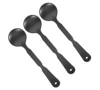 ZUNOXAZ Cubierta de Prueba Vista 3 Piezas Negro Resistente Plástico Mango Antideslizante para Examen Visual Diagnóstico Optometría y Cuidado Ocular Profesional