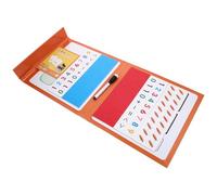 ZUNOXAZ Educativo de Matemáticas para Contadores de Aprendizaje con Tablero Magnético Entrenamiento y Resta Material de Papel Duradero para Preescolar y Jardín de Infancia