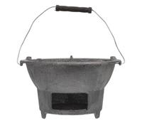 ZUNOXAZ Estufa de barbacoa de hierro fundido, hornillo para camping, 8.26 pulgadas, para pesca y uso al aire libre, bordes finamente pulidos, larga vida útil Varios estilos
