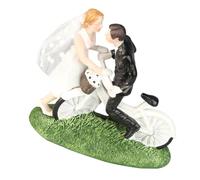 ZUNOXAZ Figura Novios de Resina Velo Decoración Romántica para Tartas de Boda Muñecas para Pastel de Novia y Novio Adorno Estable para Obsequio de Boda y San Valentín