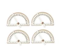 ZUNOXAZ Kit De Reglas Angulares De Madera para Niños, 4 Piezas, Tamaño Pequeño, Material Madera Natural, Regla Angular para Dibujo y Carpintería Escolar, Uso Educativo y Manualidades Infantiles