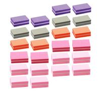 ZUNOXAZ Kit de Uñas Acrílicas 50 Limas de Esponja para Pulir Uñas, Herramientas de Manicura Fáciles de Usar para Pedicura y Viaje