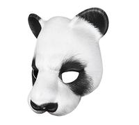 ZUNOXAZ Máscara de Animal Panda para Mascarada y Carnaval, Accesorio de Disfraz para y Fotografía