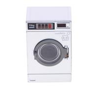 ZUNOXAZ Modelo de Lavadora pequeño Limpieza Obras Accesorios Limpio Lavadora de Juguete pequeña Lavadora miniaturas de casa de muñecas baño de muñecas Maquina de Juguete el plastico
