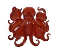 ZUNOXAZ Octopus Charcuterie Platter Versatile Multi Compartment Wood Snack Tray For Fruits Nuts Appetizers Decorative Party Serving Plate For Home And Buffet