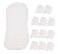 ZUNOXAZ Pañales Lavables de Tela para Bebés, 10 Piezas de Forros Reutilizables de Algodón Absorbente y Transpirable, Diseñados para Recién Nacidos y Uso Prolongado