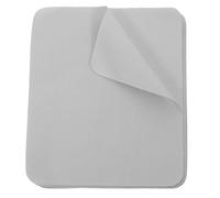 ZUNOXAZ Paños de Microfibra para Limpiar Gafas 50 Unidades Doble Cara Ultrasuaves sin Pelusa Paño de Alta Densidad para Cristales y Pantallas Color Gris Claro Adecuado para Gafas de