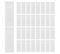 ZUNOXAZ Parches Correctores Invisibles para Orejas de Duende 60 Unidades 38X14Mm Cinta Transparente Vertical Soporte para Orejas Pesadas Ajustable Uso Diario Cosmético