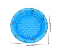 ZUNOXAZ Piscina Hinchable Redonda para Bolas Bañera Infantil Portátil Juguete de Agua para Interior y Exterior Fácil de Almacenar y Reutilizable para Fiestas de Verano y Familiares