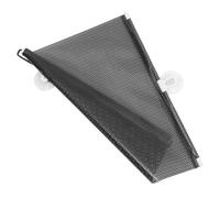 ZUNOXAZ Protector Solar Retráctil Automático para Ventana de Coche Cortina Lateral Visera Delantera Anticalor Material PE Fácil Instalación con Ventosas