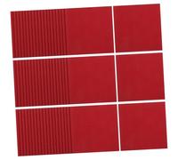 ZUNOXAZ Servilletas Desechables Rojas Para Bebidas 150 Unidades 20x20 Cm Papel Sin Polvo Fiesta Restaurante Cóctel Mesa Elegante Para Eventos Gastronómicos
