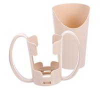 ZUNOXAZ Vaso de Agua para Ancianos con Doble Asa y Inclinado Taza Antiderrame para Pacientes Rehabilitación y Personas con Disfagia Vaso Hospitalario Resistente y Seguro para Beber