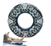 ZUNTSUTOCK Anillo inflable ligero con cambio de color - Anillo Inbroble Bouée | Flotador ergonómico para nadar para niños y adultos - El uso al aire libre de la piscina cambia la innovación Mejora de