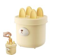 Zuntsutock Bandeja de congelador reutilizable para pudín jalea yogur postres - moldes para helado en - mejillones caseros para congelador - Solución práctica para aperitivos caseros Reutilizable