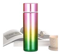 Zuntsutock Paquete de botella de agua a la verdad - tazas de acero inoxidable, taza de café con incrustaciones | Linda botella aislada de acero inoxidable de 150 ml, accesorios para beber