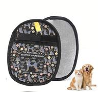 Zuo Bao Bluetick Coonhound Lovers Gifts The Anatomy of A Bluetick Coonhound Clever Minds - Guante de aseo veterinario para mamá (Bluetick Coonhound)