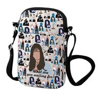 Zuo Bao Summer Secrets Club Gift Teen Thriller Novel Crossbody Bag What Are You Waiting For Millennial Horror Aesthetic Crarry On Bag, Esperando a, INCH