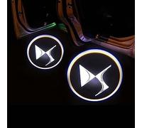 ZUOBYMBC 2 Piezas Luces del proyector de la Puerta del Coche,para Citroen DS 3 DS 4 DS 6 DS 5LS Luz de Puerta de Coche Luces de Bienvenida,Logo Proyección HD,Charco