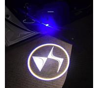 ZUOBYMBC 2 Piezas Luces del proyector de la Puerta del Coche,para DS 3 Crossback DS7 DS4 DS3 DS Spirit Luz de Puerta de Coche Luces de Bienvenida,Logo Proyección HD,Charco