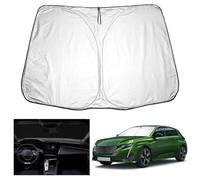 ZUOBYMBC Parasol Coche Delantero para Peugeot 308 SW GT 2022-2024, Parasol Parabrisas Delantero,Parasol Coche Delantero Plegable,Protector Solar Cubierta de Parabrisas